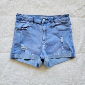 Pacsun High Rise Super Stretch Shortie Shorts